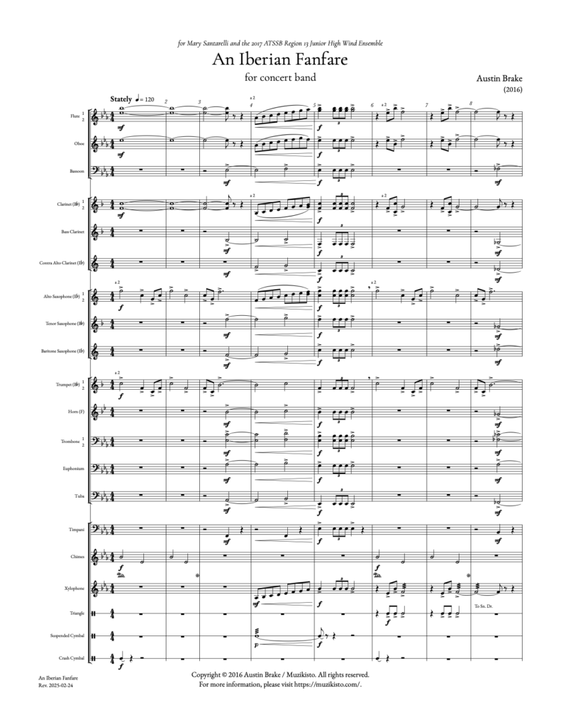 An Iberian Fanfare